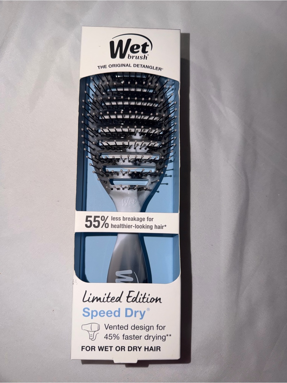 Wet Brush Limited Edition Speed Dry Vent Brush - Gray/Black
